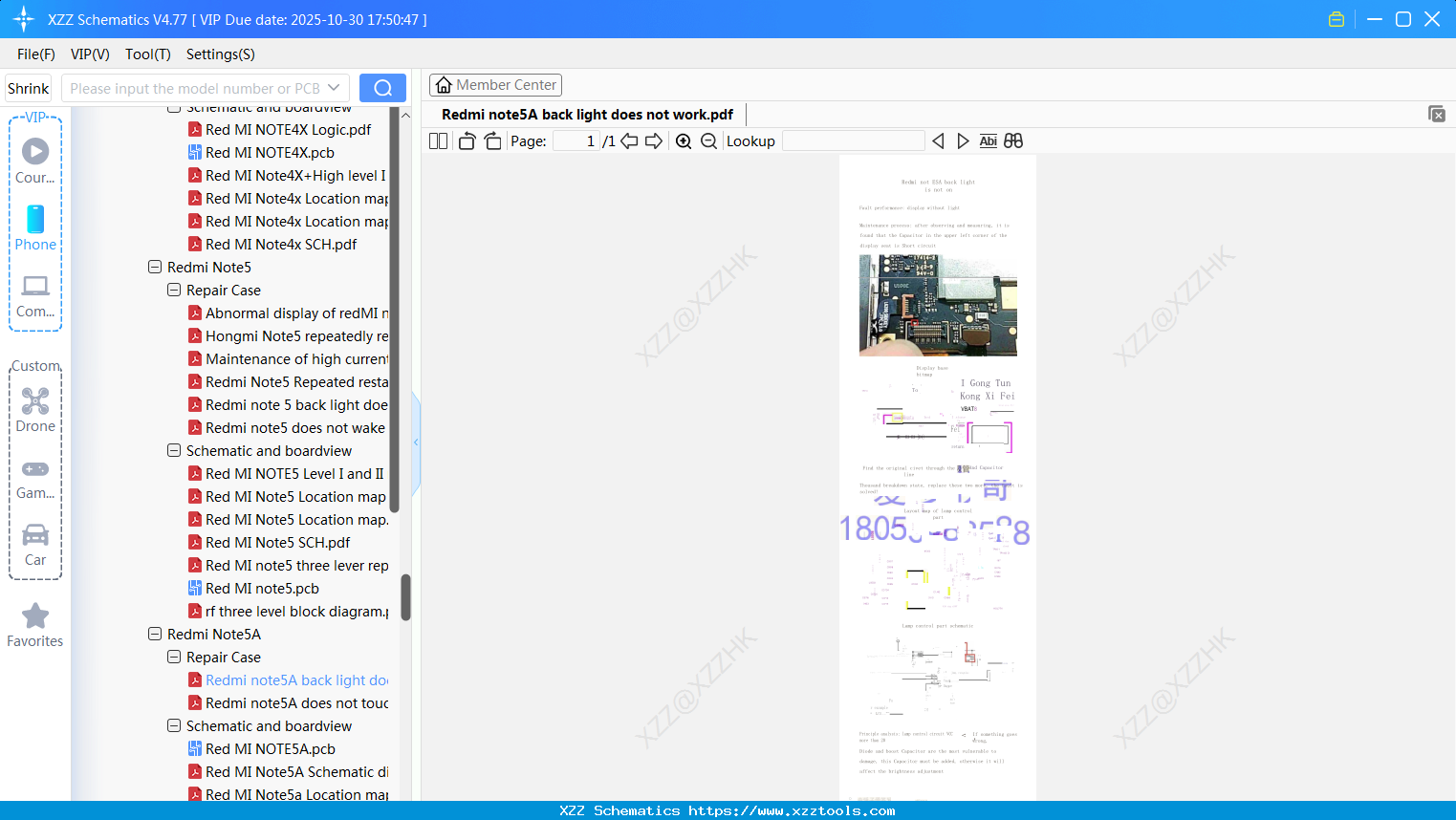 Xiaomi Redmi Note5A Back Light Does Not Work